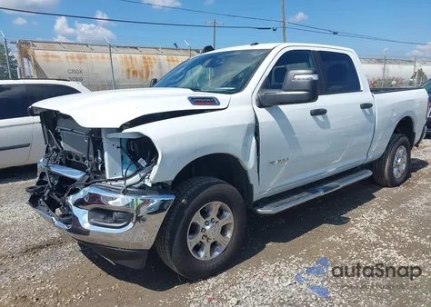 2024 Ram 2500 Big Horn 4X4 6'4 Box из США, поврежденный, VIN 3C6UR5DJ2RG385553